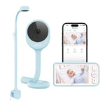 Netvue Baby Monitor with Camera Blue