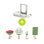 Metal Add-Ons for Birdfy Feeder Bamboo