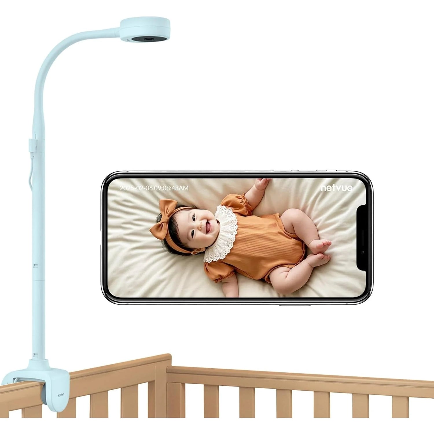 NETVUE Baby Monitor with Camera Blue Cam