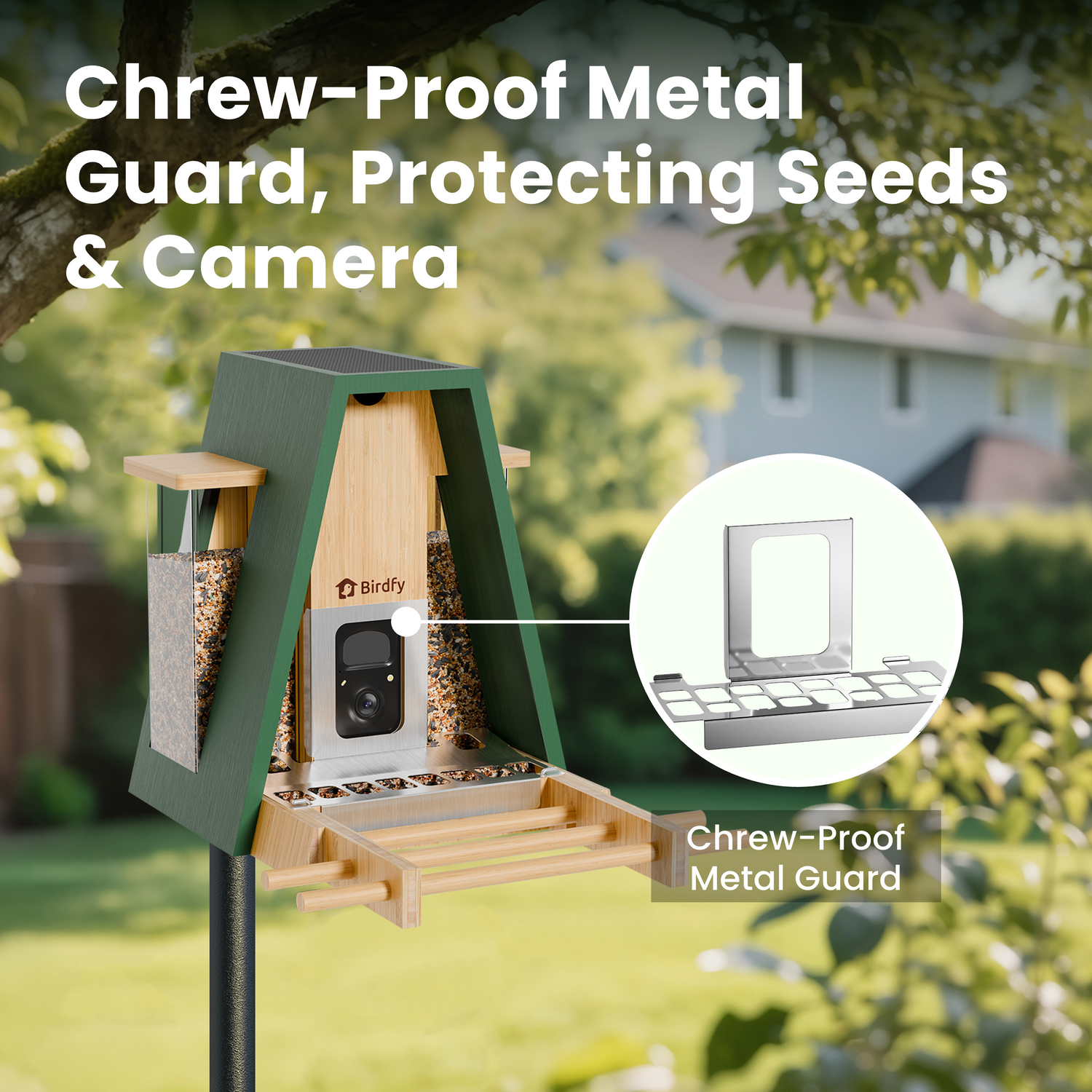 Birdfy Feeder Bamboo A Pro